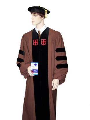 brown university gown