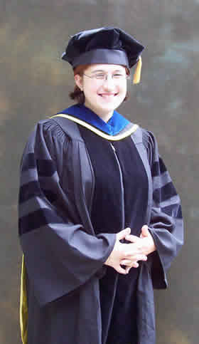 faculty doctoral gown