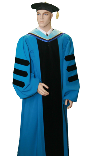 Order form for Phd and doctoral graduation gowns and academic attire