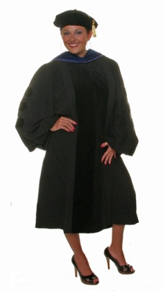 doctoral gown